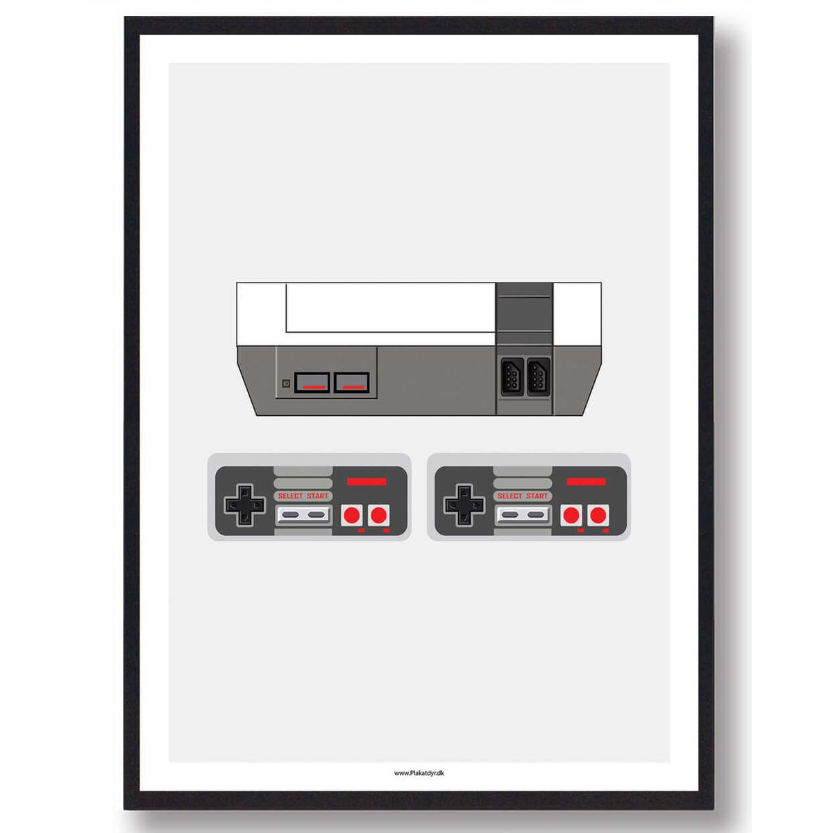 Nintendo - gamerplakat (Størrelse: L - 50x70cm (B2))