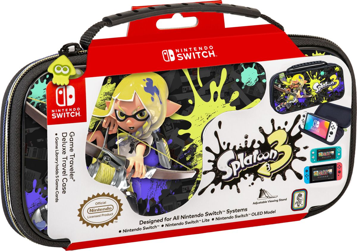 Nintendo Switch Deluxe Travel Case - Rejsetaske - Splatoon