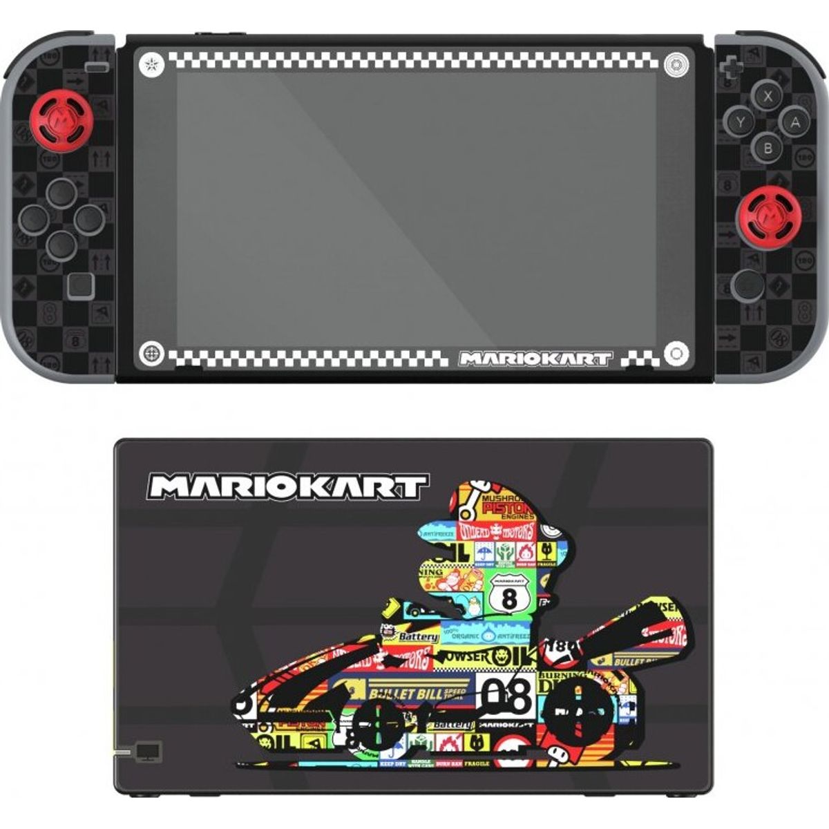 Nintendo Switch Skin - Mario Kart