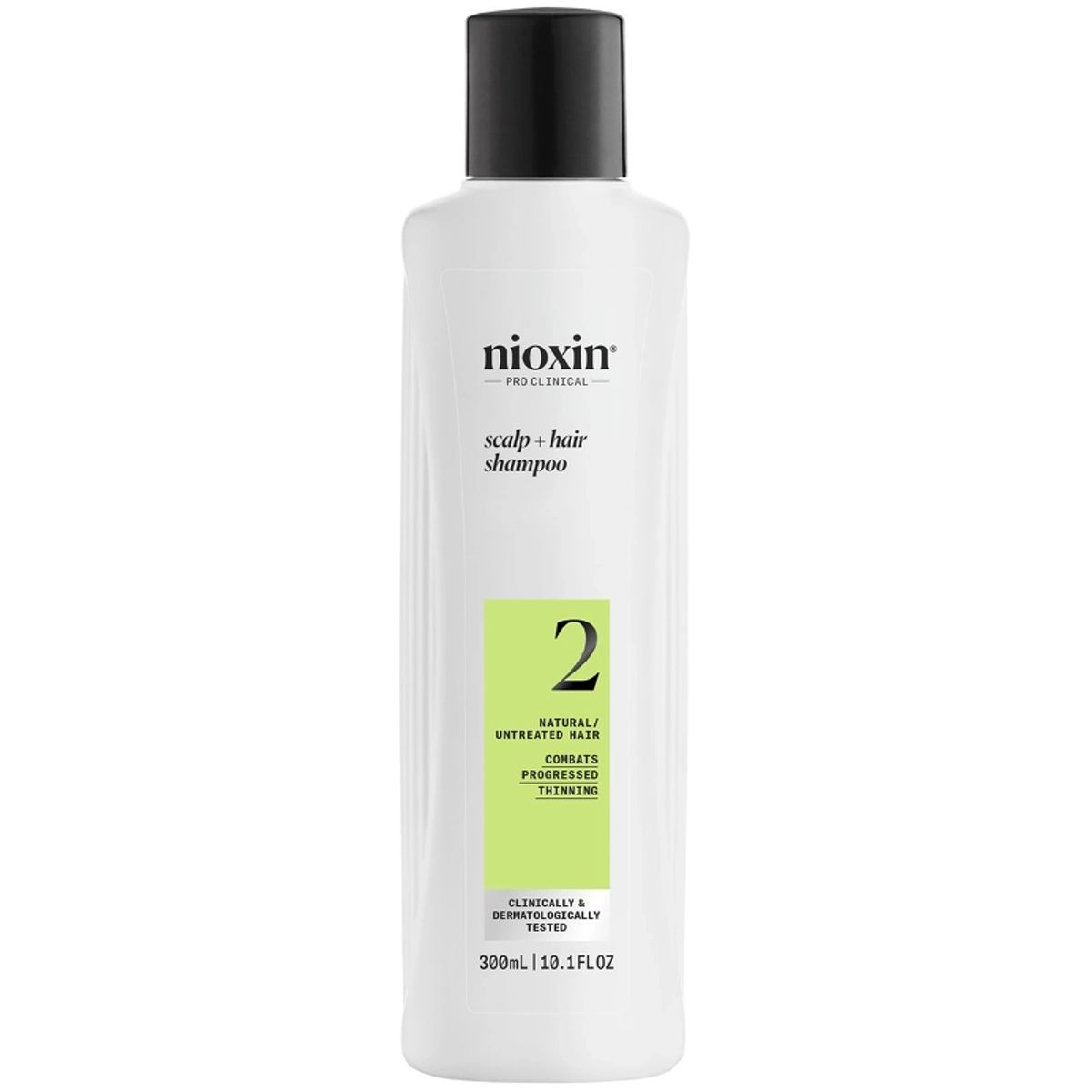 Nioxin System 2 Scalp + Hair Shampoo 300 ml - Natural/Untreated Hair