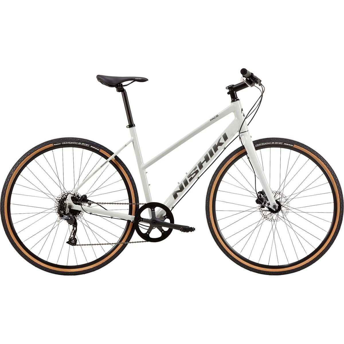 Nishiki Pace Dame 8g Acera 2023 - Hvid/Grå