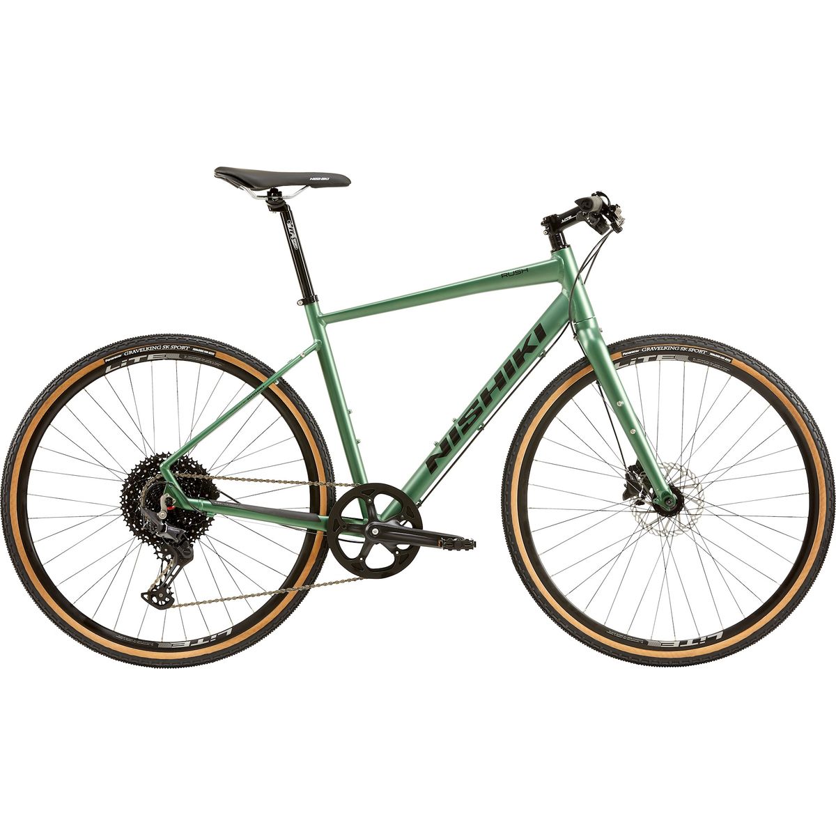 Nishiki Rush Herre 12g 2023 - Grøn