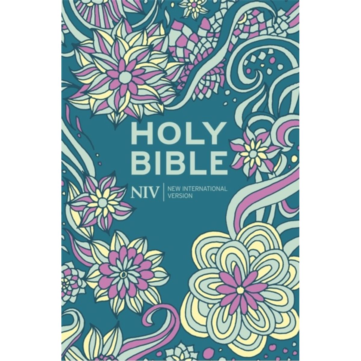 NIV Pocket Floral Hardback Bible