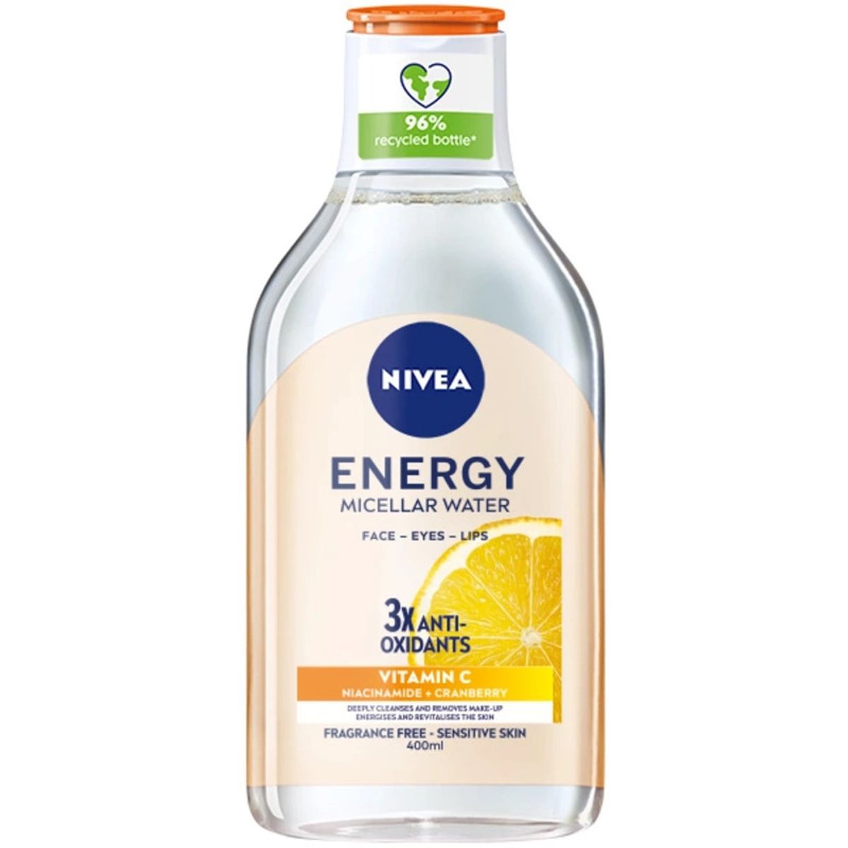 Nivea Energy Micellar Water 400 ml