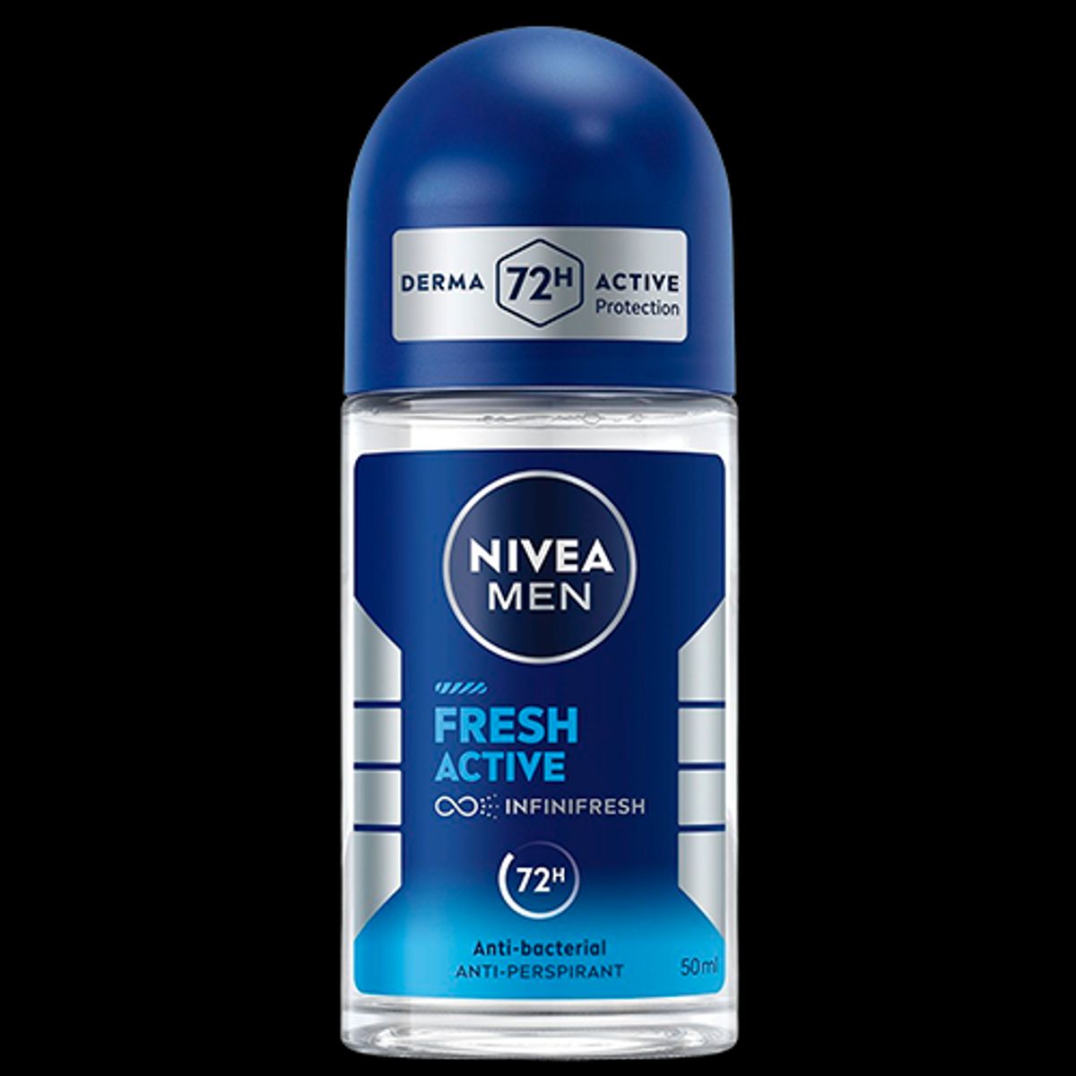 Nivea For Men Fresh Active Male Roll On (50 ml)