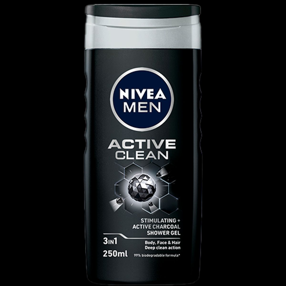 Nivea Men Active Clean Shower Gel 250 ml.