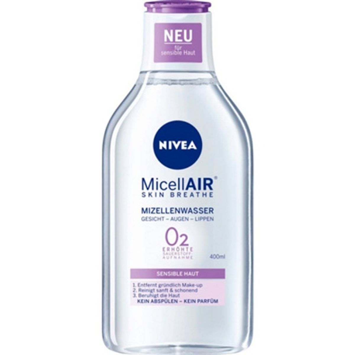 Nivea MicellAIR Rensevand - 400ml