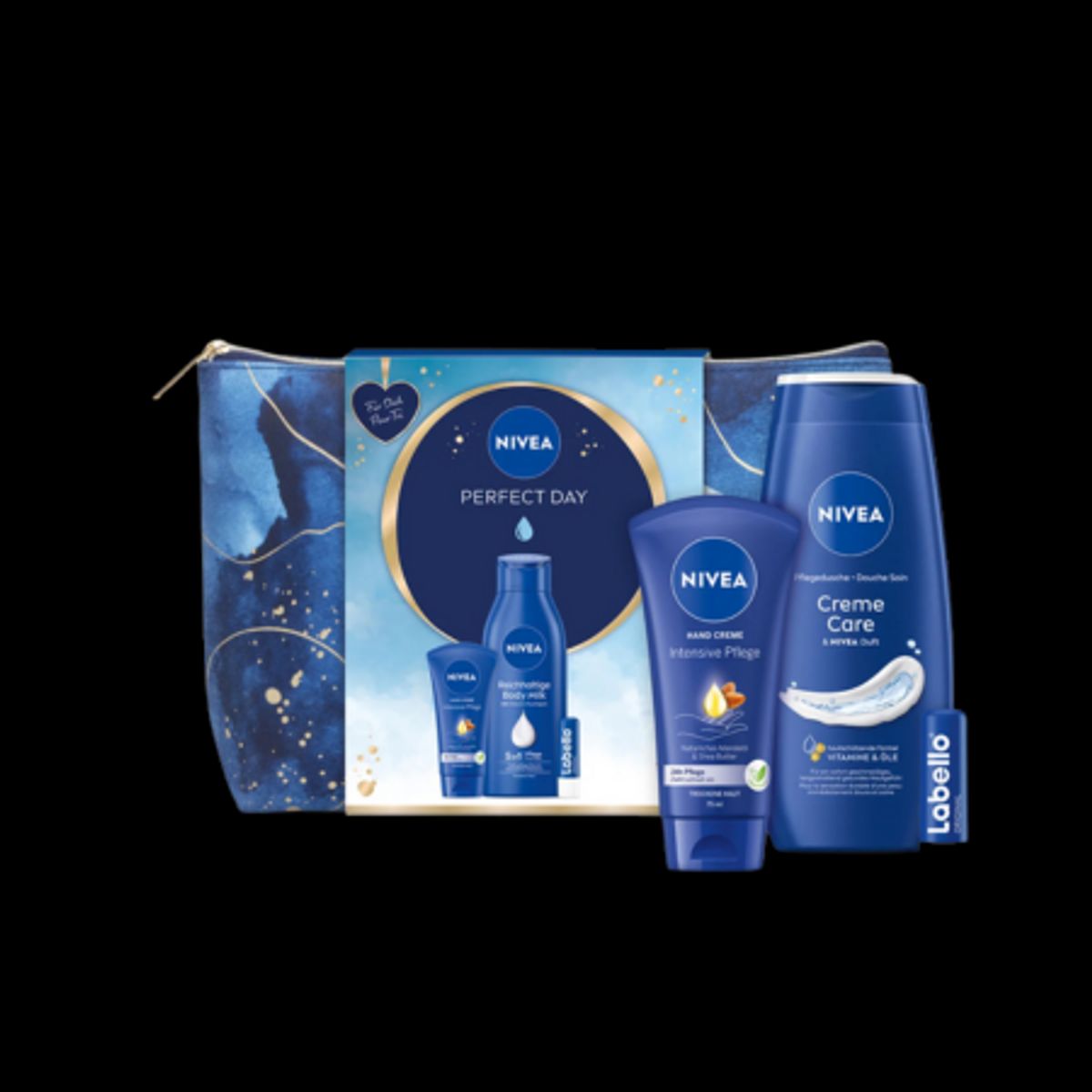 Nivea 'Perfect Day' Hudplejesæt - 3 dele