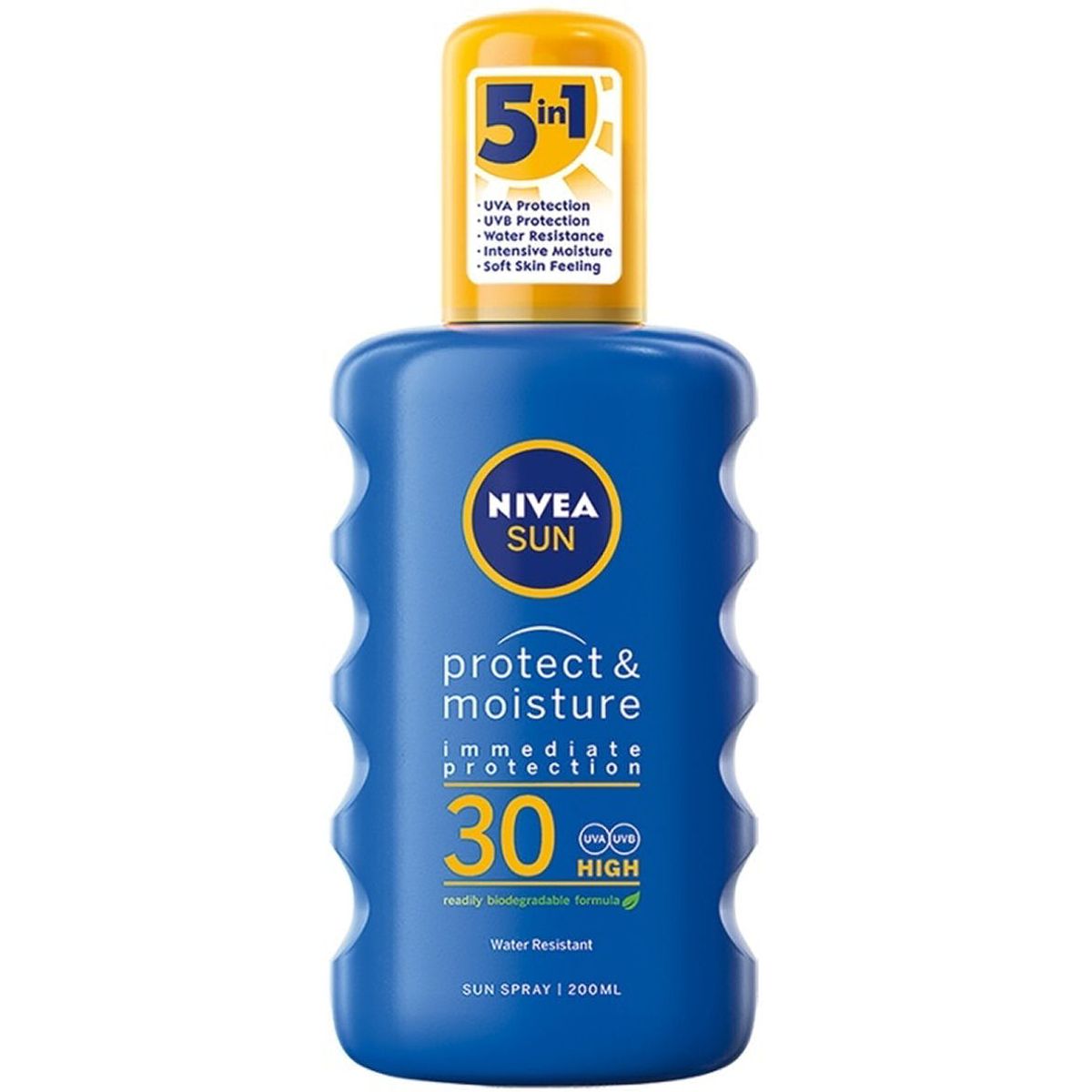 Nivea sun protect & moisture immediate protection SPF30 high sun spray 200ml