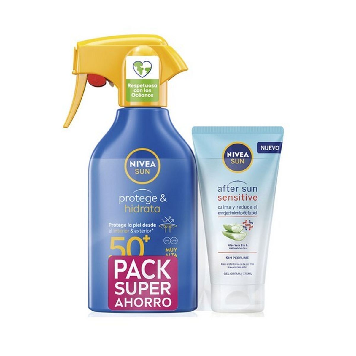 Nivea - Sun Sensitive & Protection SPF50+ & Aftersun Balm