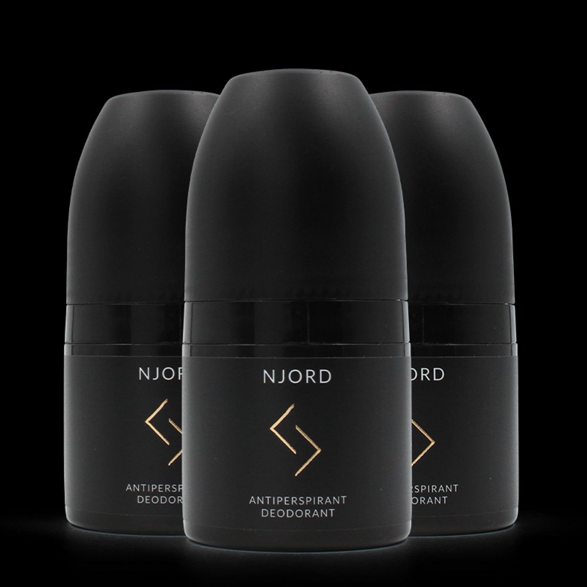 Njord Antiperspirant Roll-On Deodorant (3 stk)