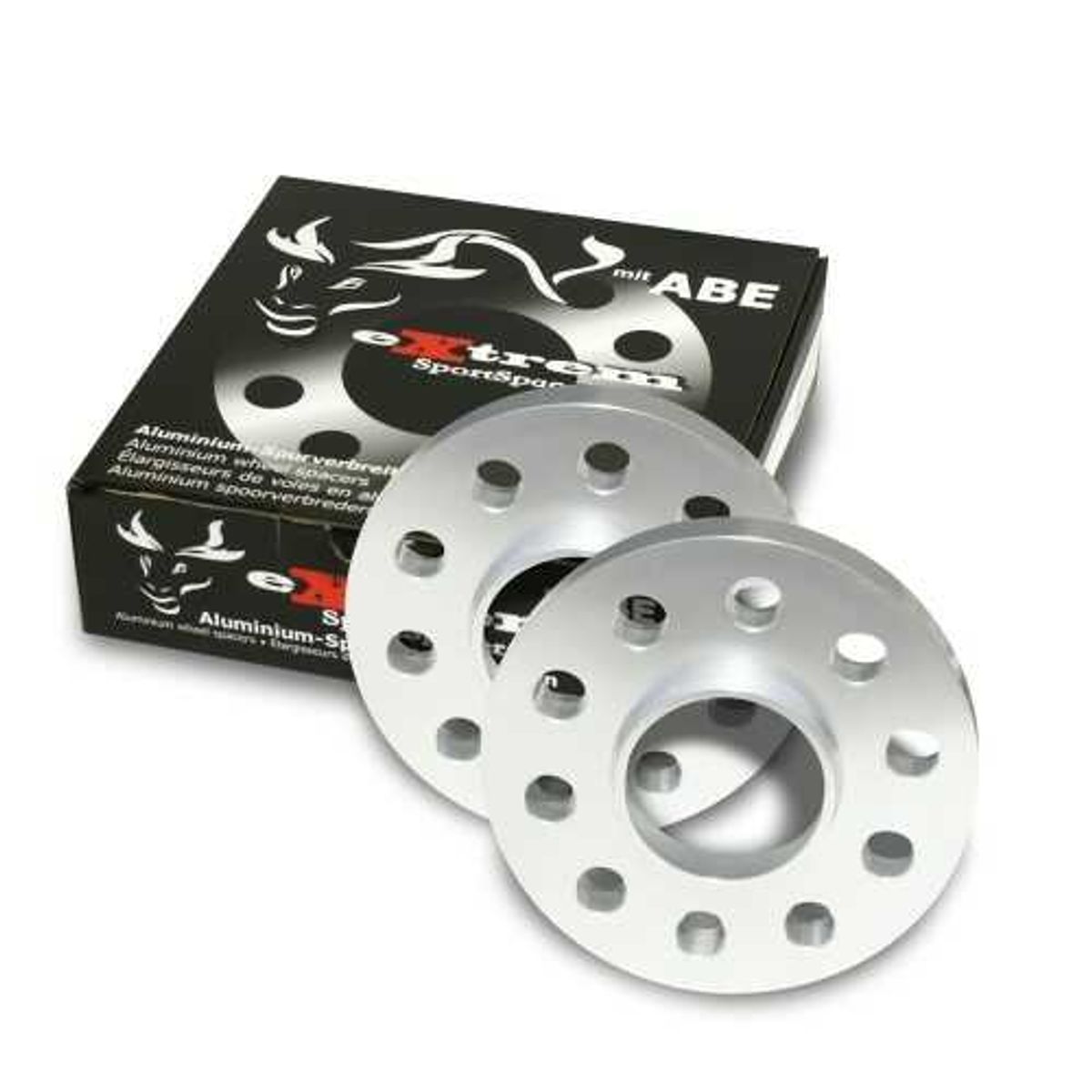 NJT eXstrem Spacer sæt 40 mm - 5x110 / 5x108, 65,1mm - Alfa/Fiat/Opel/Saab