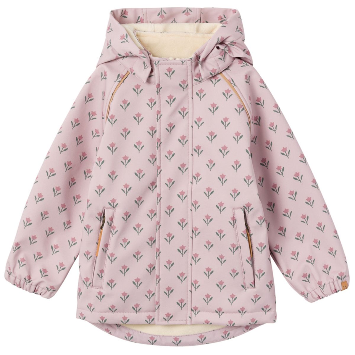 NMFLAAlfa softshell med fleece (7-8 år)