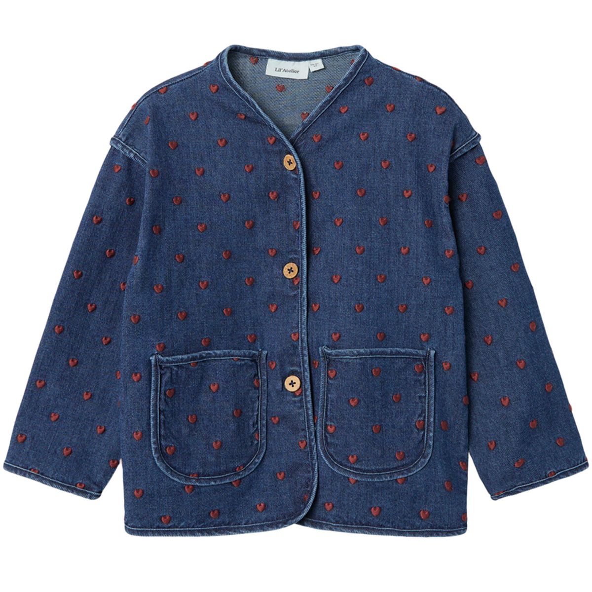 NMFLiva denim cardigan (7 år/122 cm)