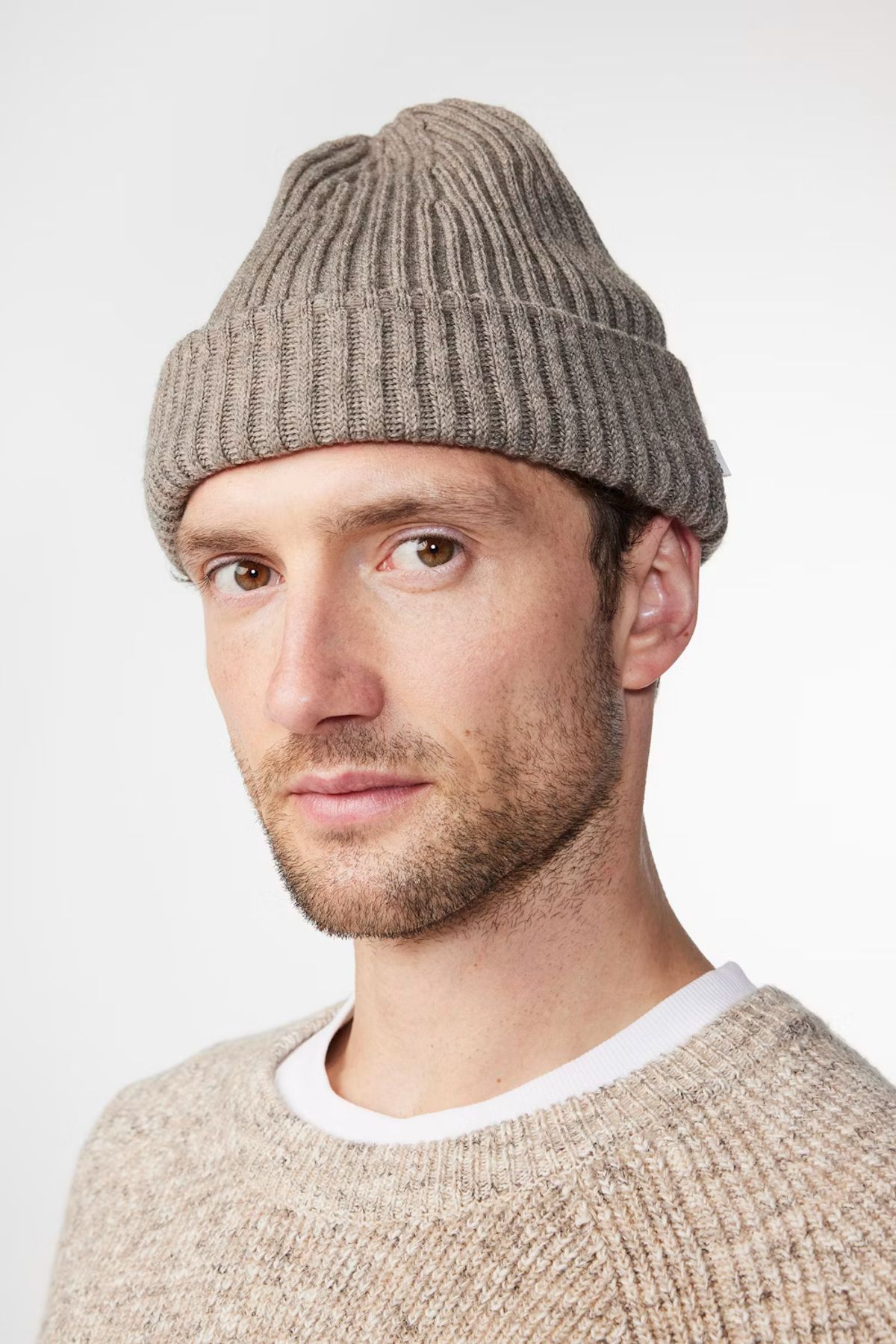 NN07 - Rib Uldblanding Beanie