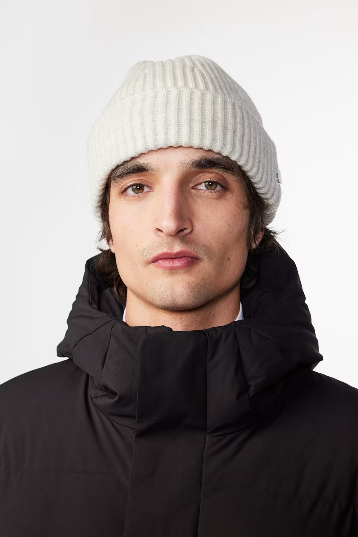 NN07 - Rib Uldblanding Beanie