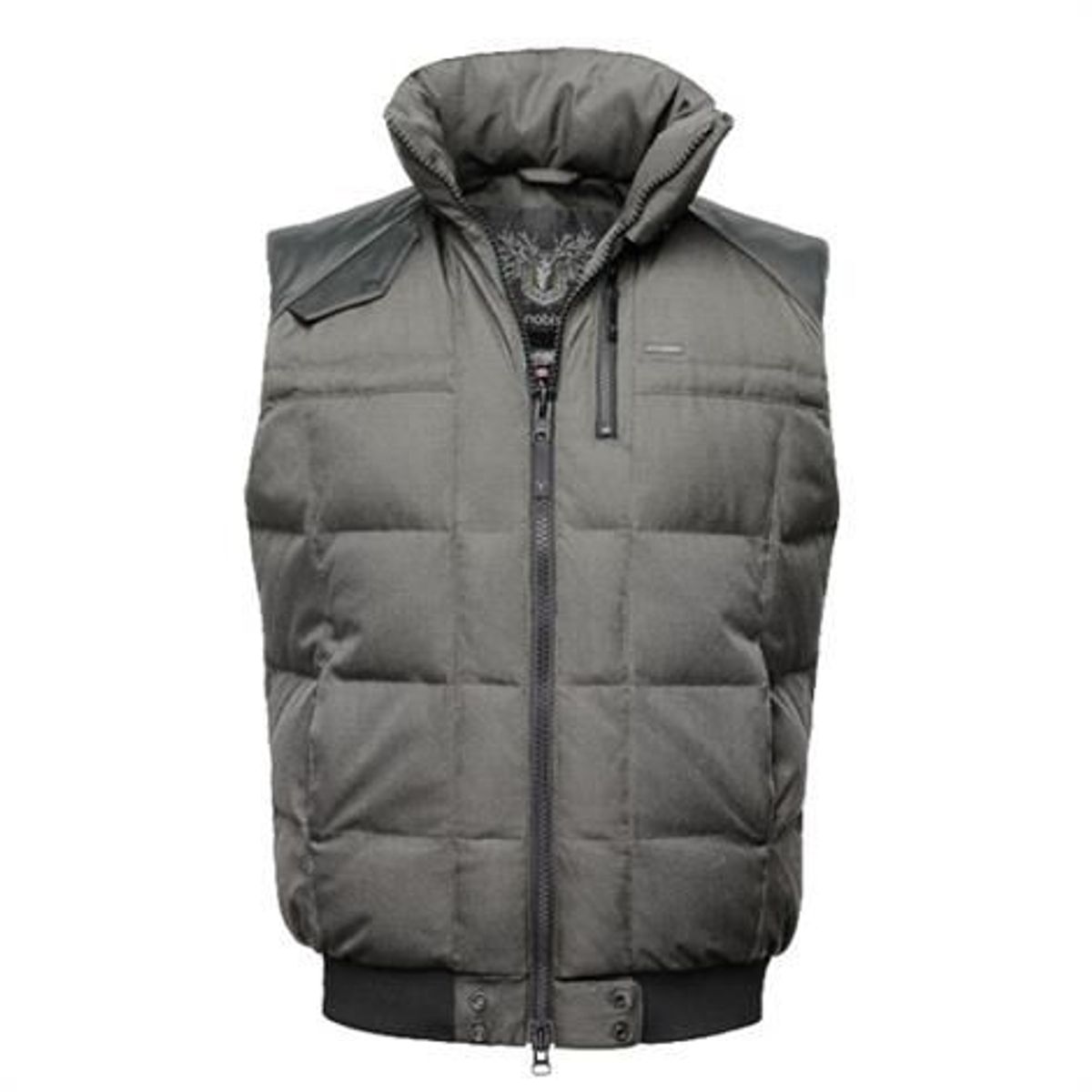 Nobis Ricky Bobby Herre, Crosshatch Steel Grey