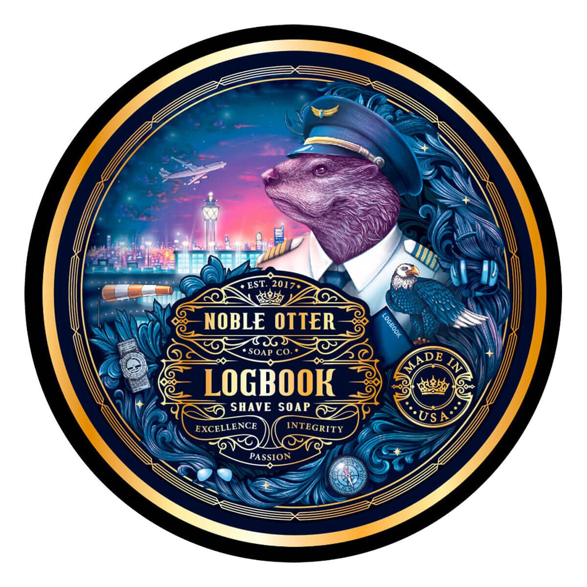 Noble Otter Barbersæbe, Logbook, 118 ml.