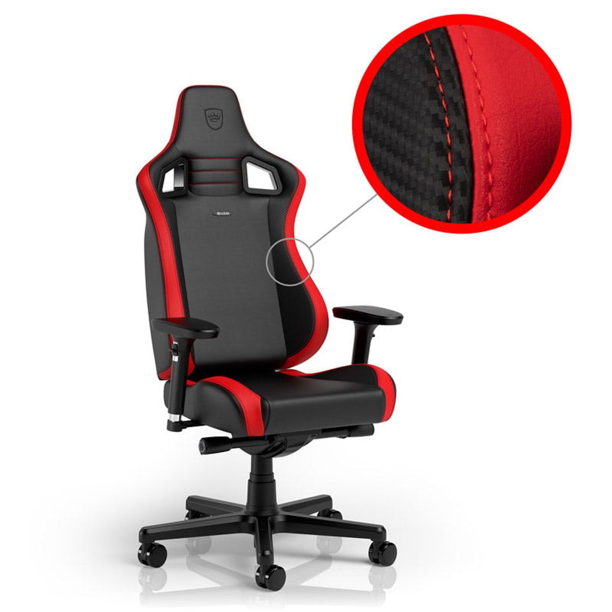 noblechairs EPIC Compact Black/Carbon/Red