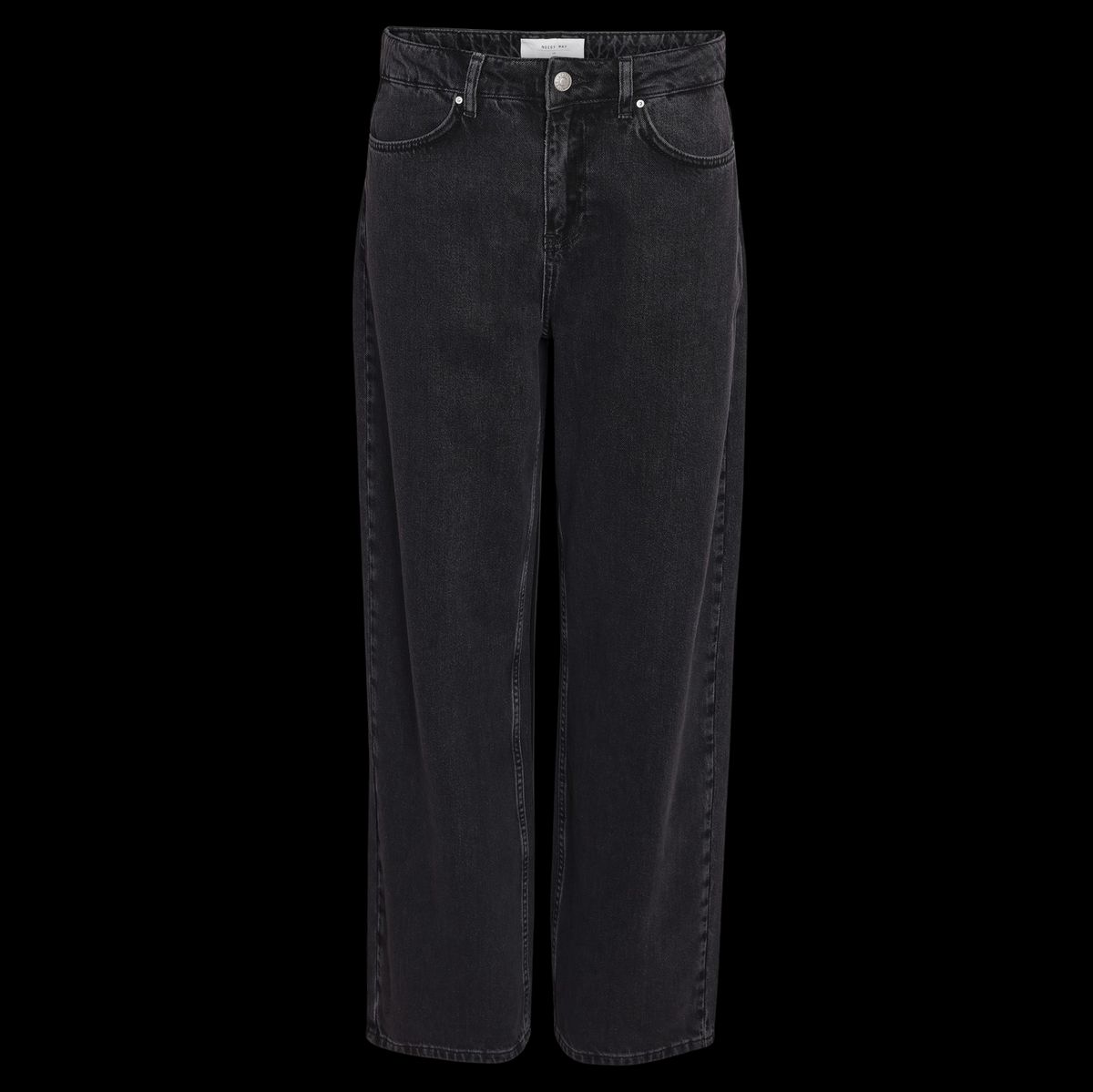 Noisy May Alexa Dame Jeans - Black Denim - 28/32