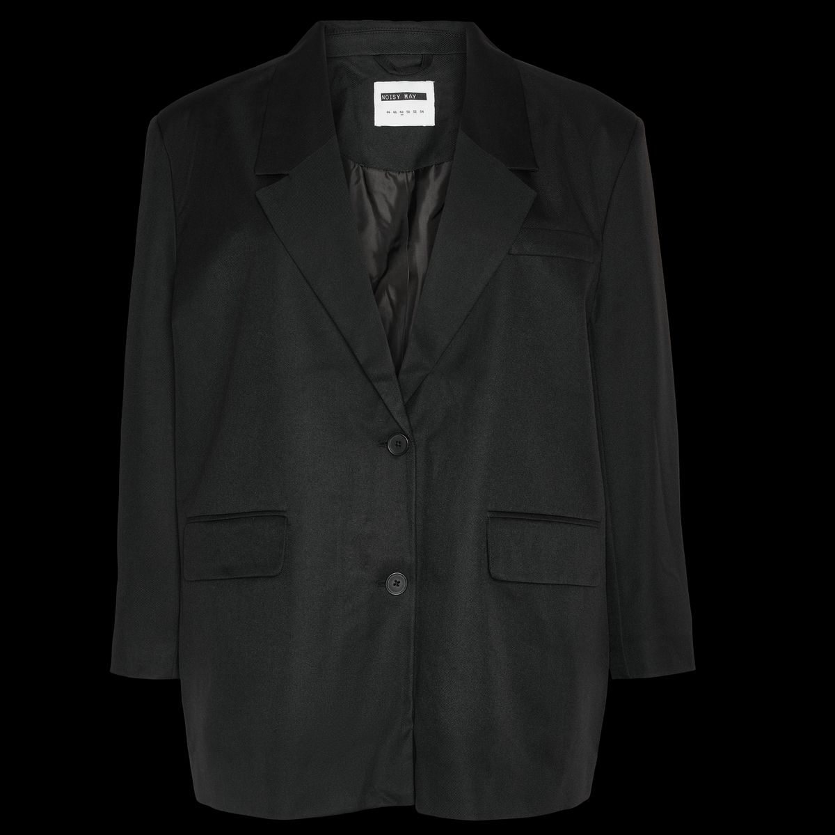 Noisy May Curve Milla Dame Blazer - Black - 48