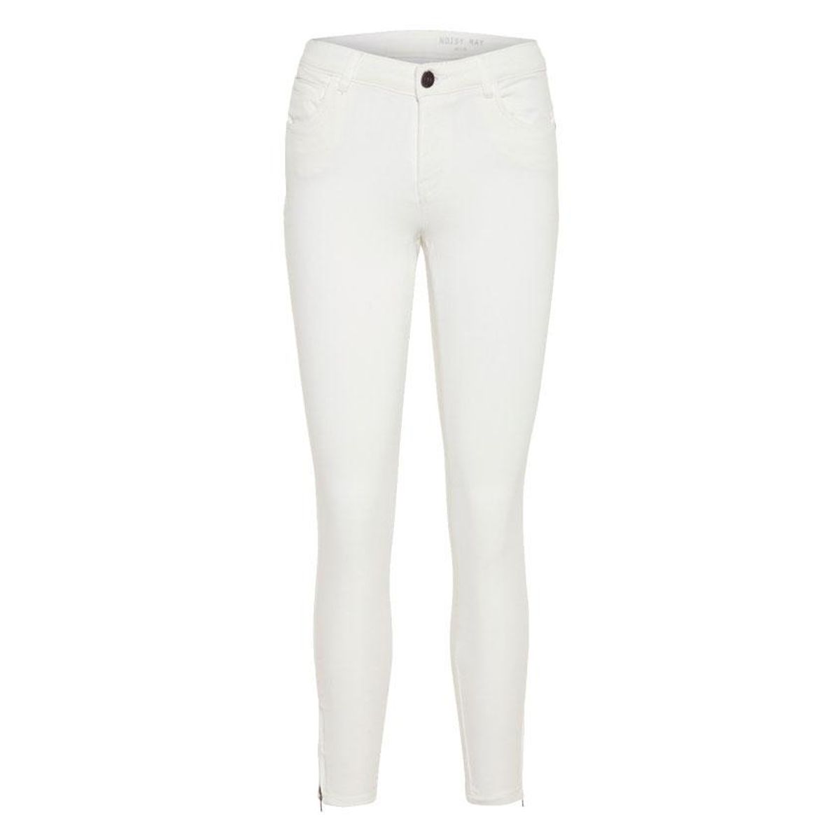 Noisy May Dame Jeans - Bright White - 25/30