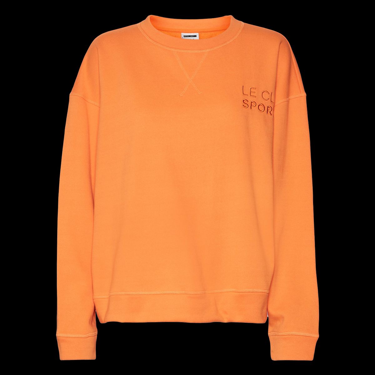 Noisy May Dame Sweatshirt - Vibrant Orange - S