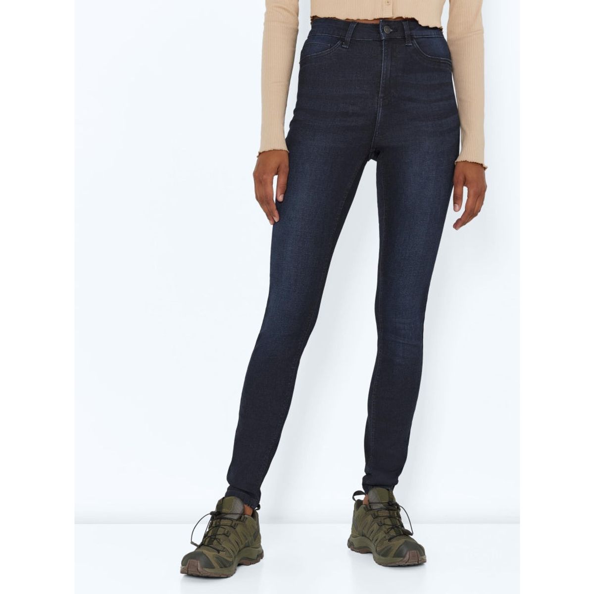 Noisy May jeans NMCALLIE - Dark Blue Denim