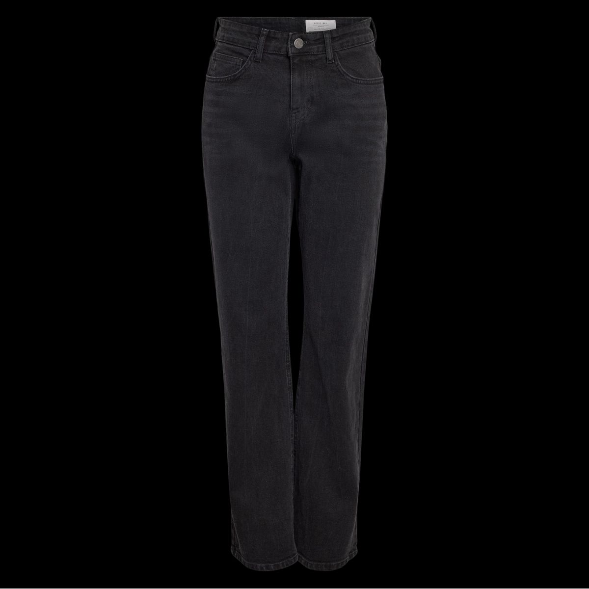 Noisy May Monica Dame Jeans - Black Denim - 27/30