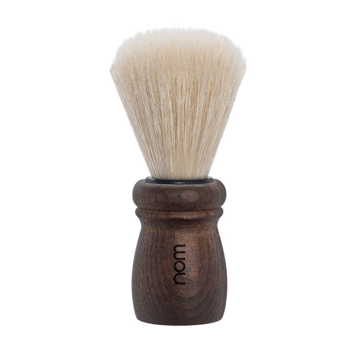 nom ALFRED Barberkost, Natural Bristle, Dark Ash