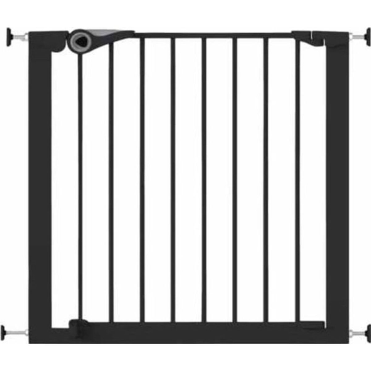 Noma Noma Easy Pressure Fit Sikkerhedsgitter, 75-82 Cm, Metal, Sort