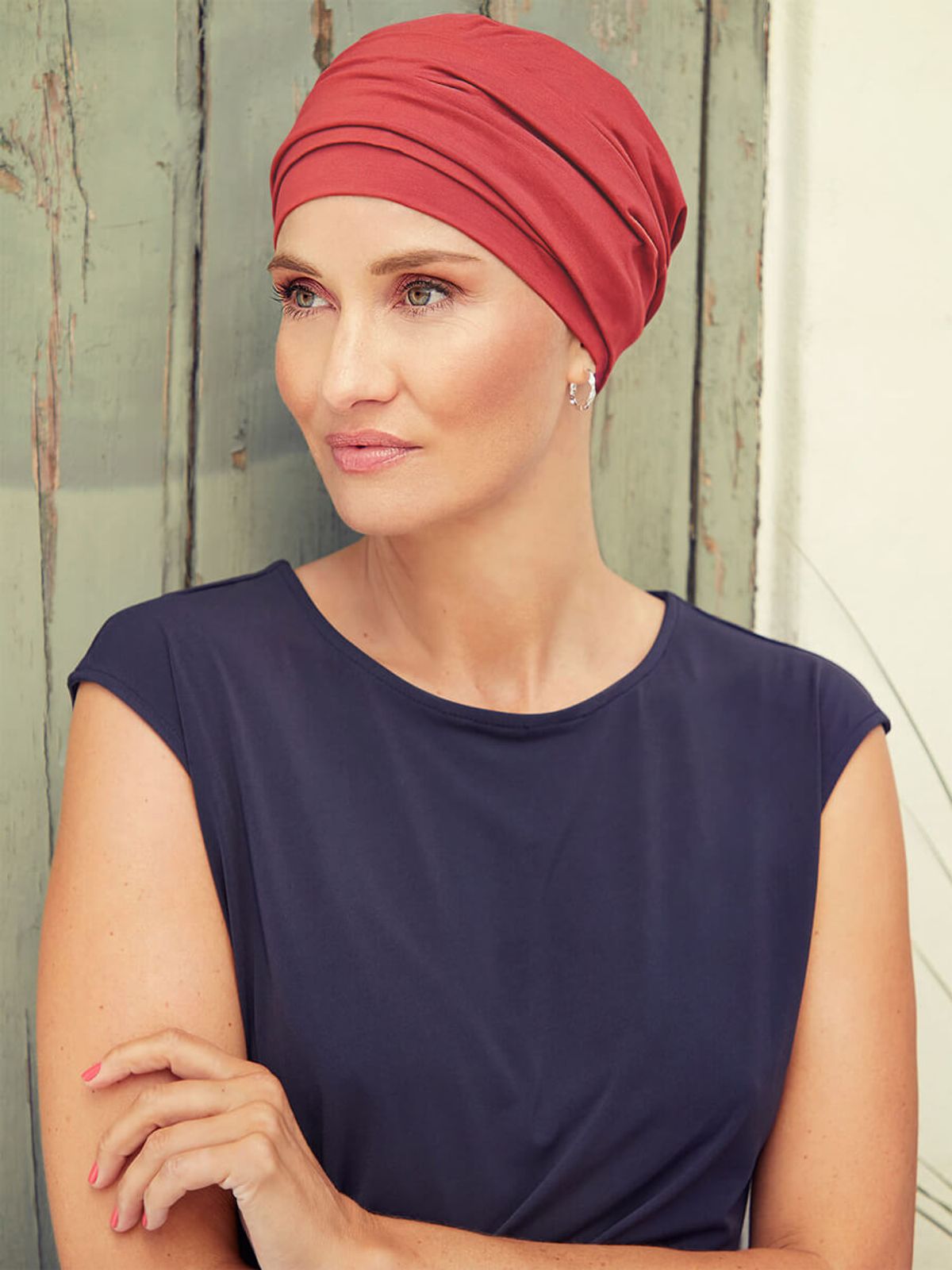 Nomi Turban | Lipstick Red