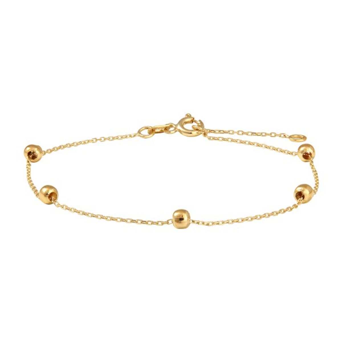 Nordahl - 8 karat guld armbånd med kugler - 80830160300