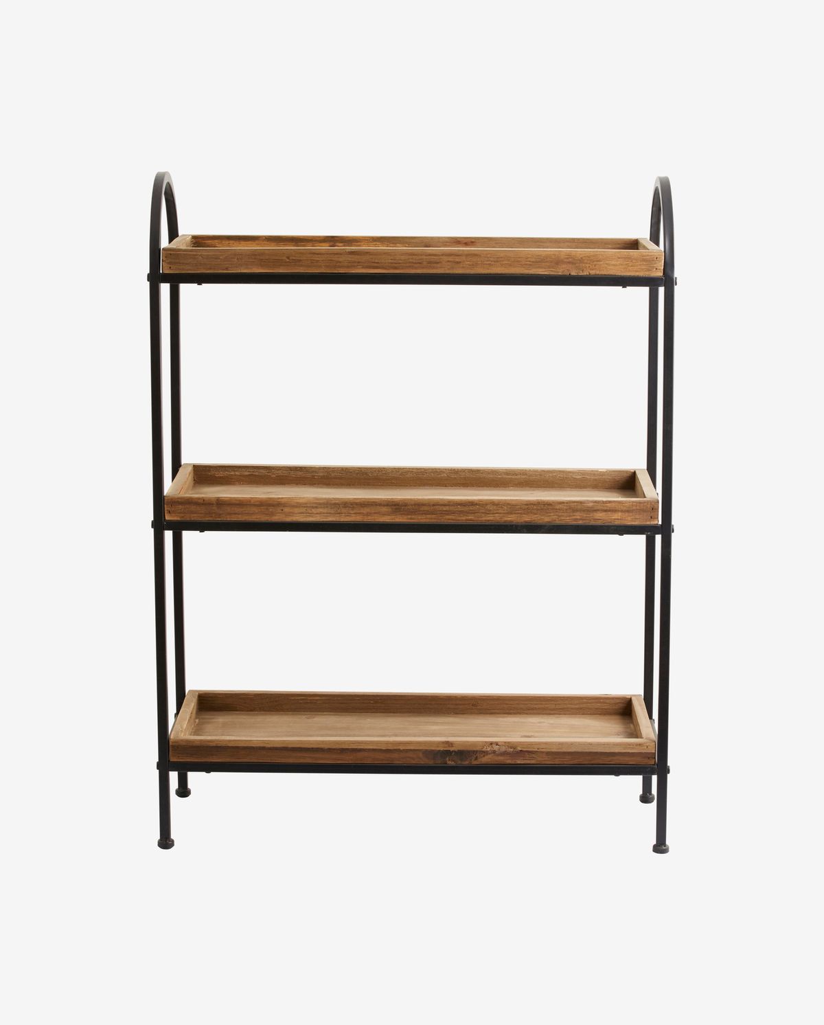 Nordal A/S PATNA iron rack - wood