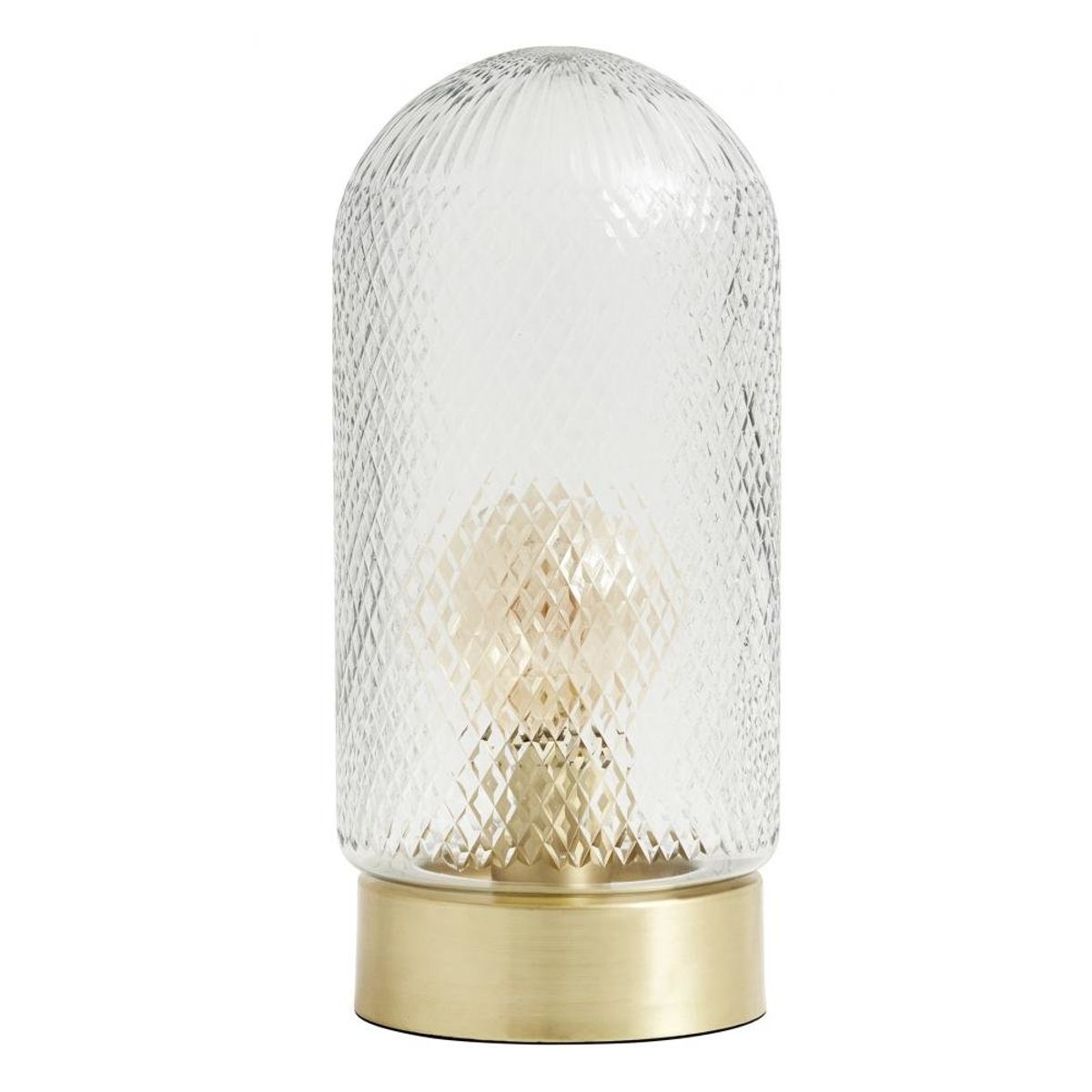 NORDAL DOME BORDLAMPE M/GLASKUPPEL GYLDEN - 33