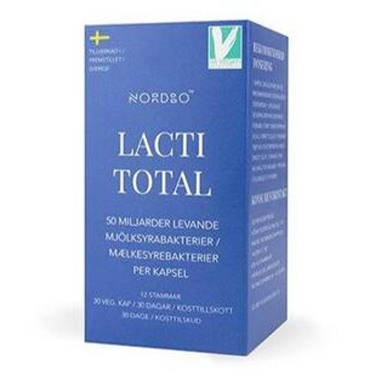 Nordbo Lacti Total 30 kap.