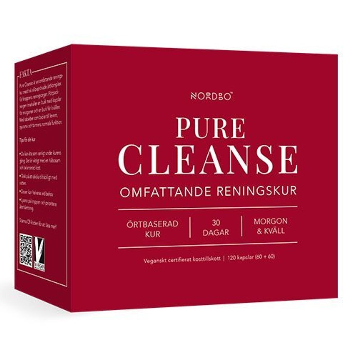 Nordbo Pure Cleanse, 120kap.