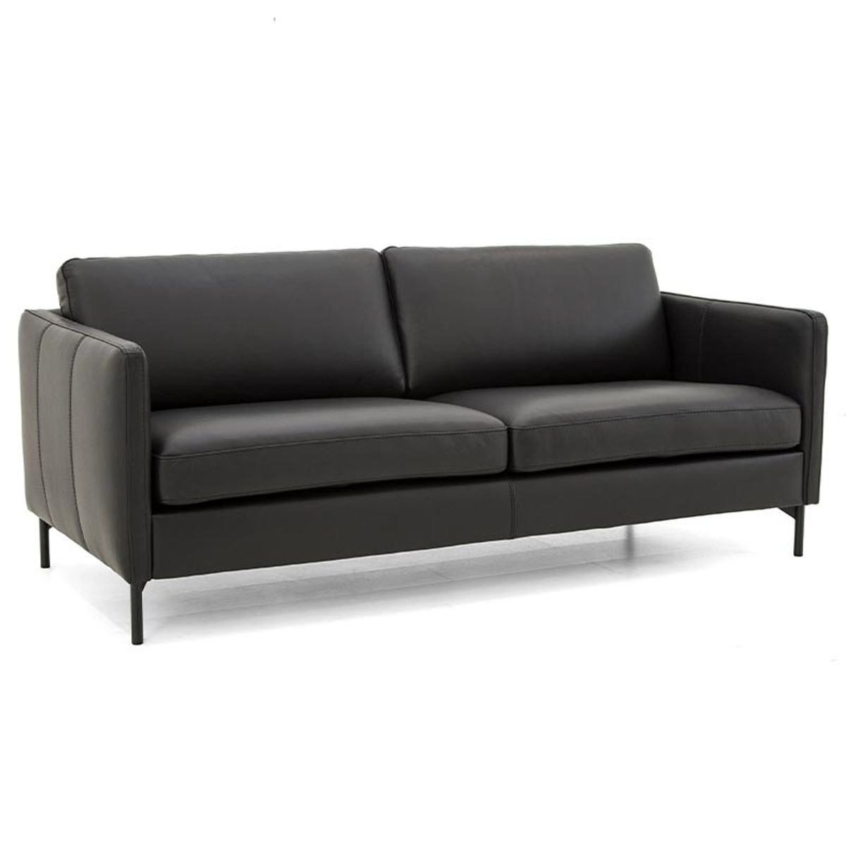 Nordic 3 pers. sofa - stof/læder