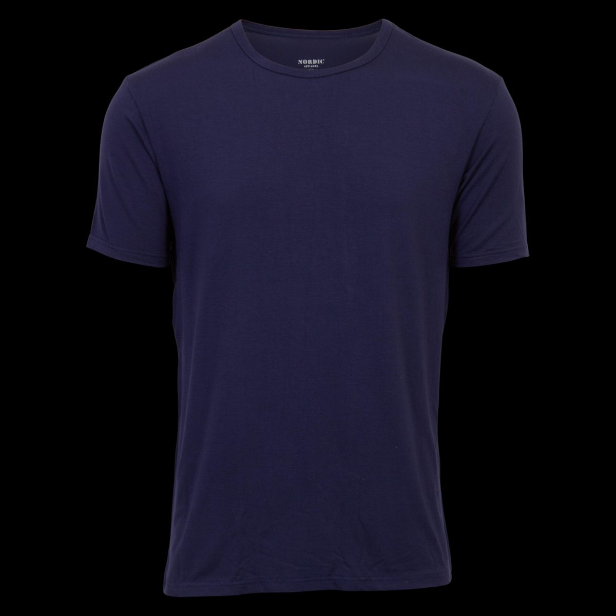 Nordic Apparel Bertram Herre T-shirt i bambus - Navy - L