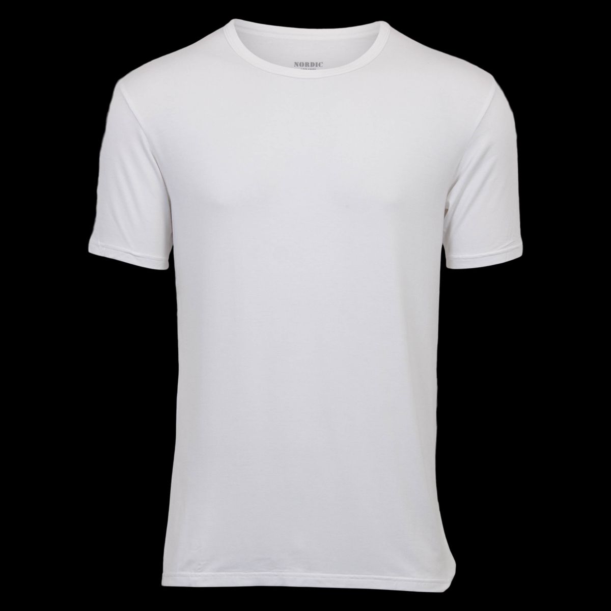 Nordic Apparel Bertram Herre T-shirt i bambus - White - 2XL