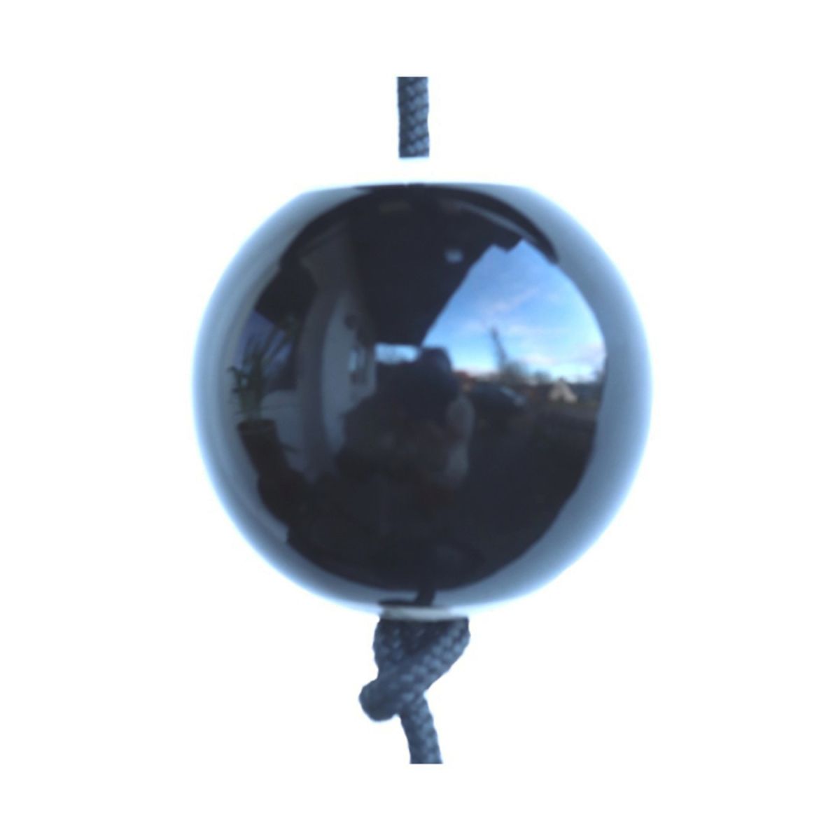 Nordic By Hand - Snoren - Earth - Ceramic Ball Dia: 60Mm Black