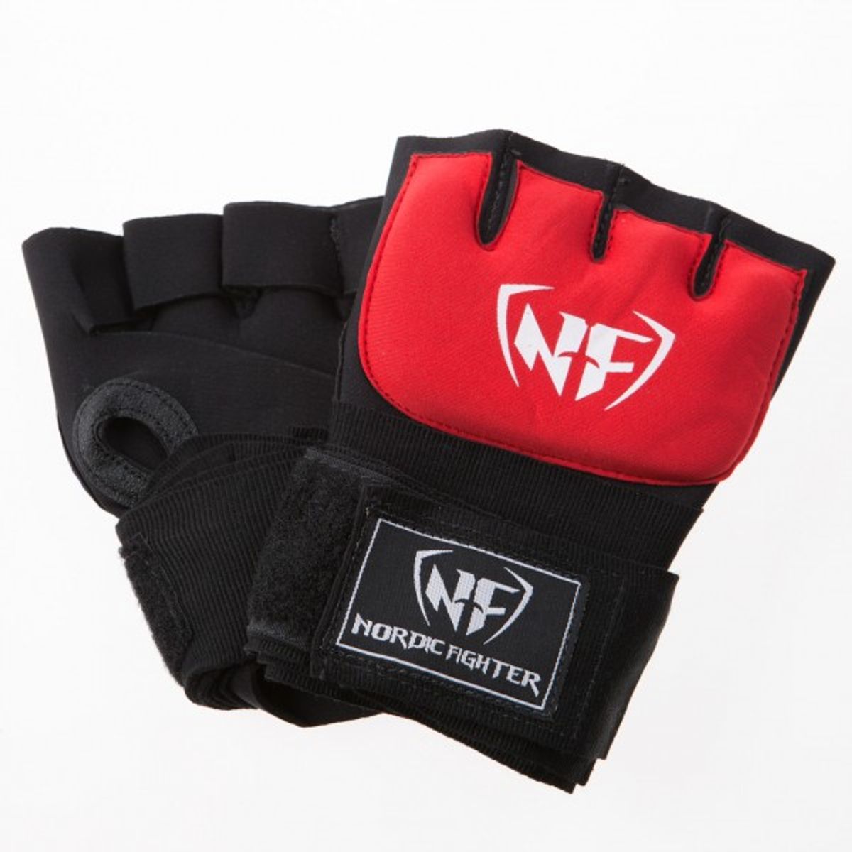 Nordic Fighter Gel Hand Wraps Rød