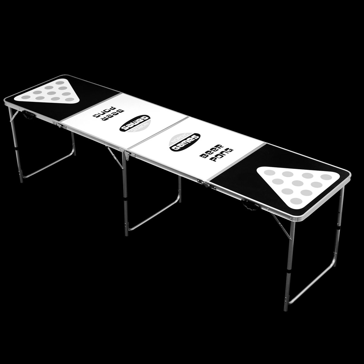 Nordic Games - Beer Pong bord inkl. 24 krus og 24 bolde, 240x60 cm