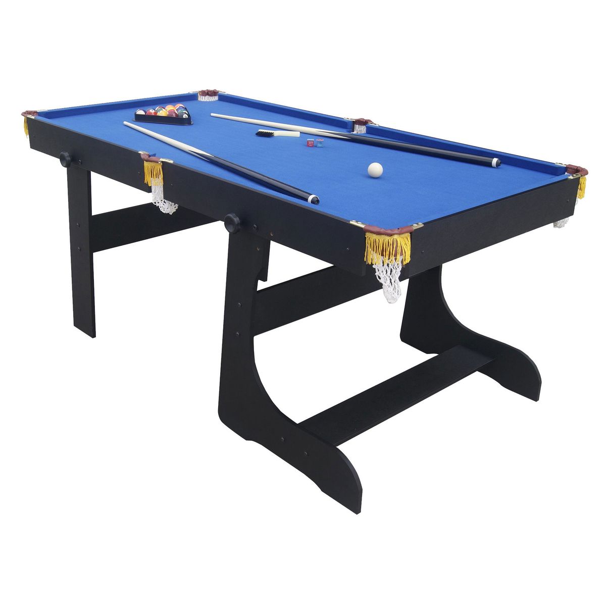 NORDIC Games poolbord 6ft sammenklappeligt 78,7x91,4x182,9 cm