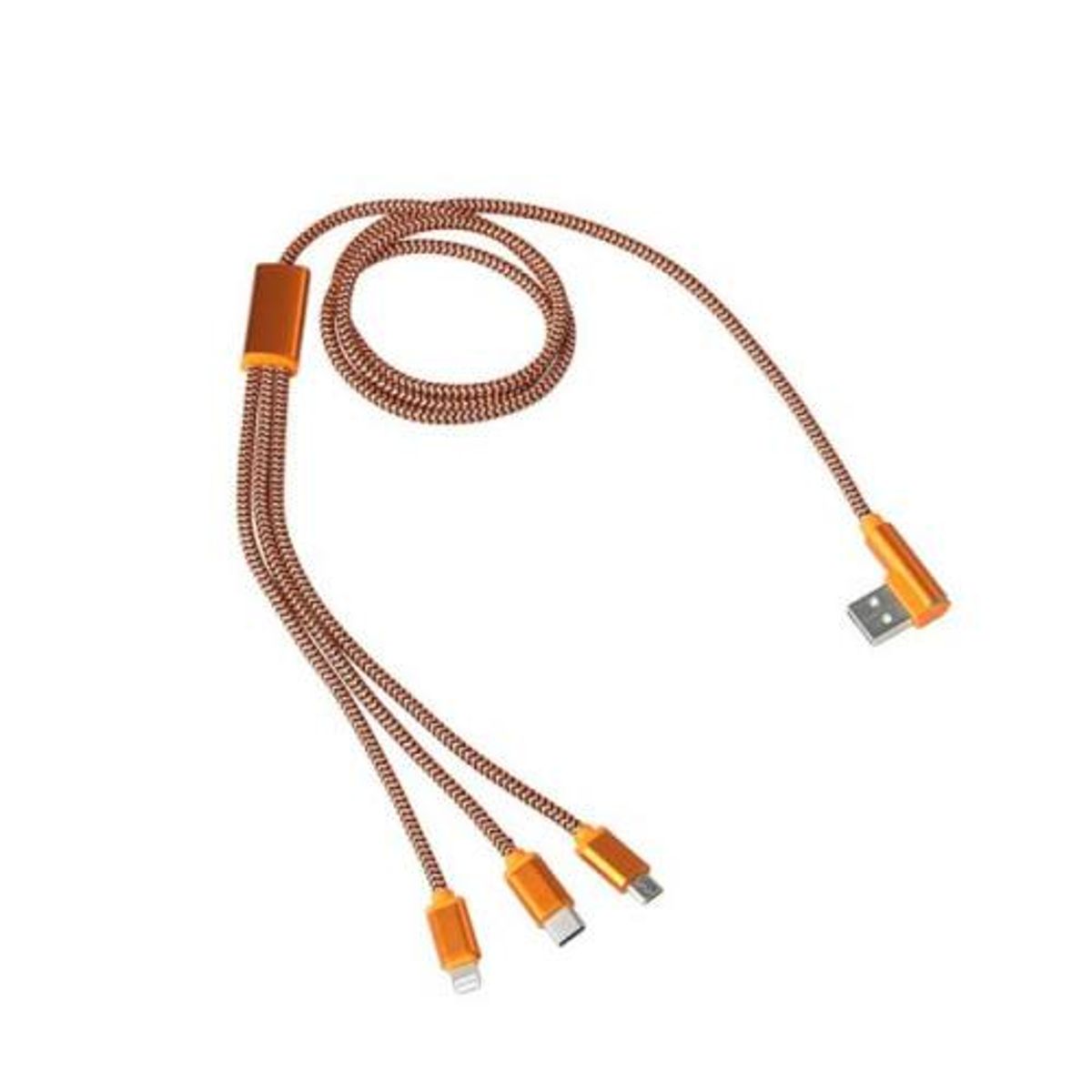 Nordic Heat 3in1 USB Ladekabel