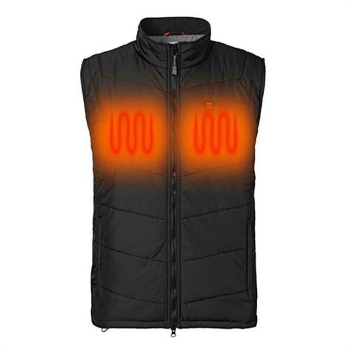 Nordic Heat Quiltet Thermo Vest, Black