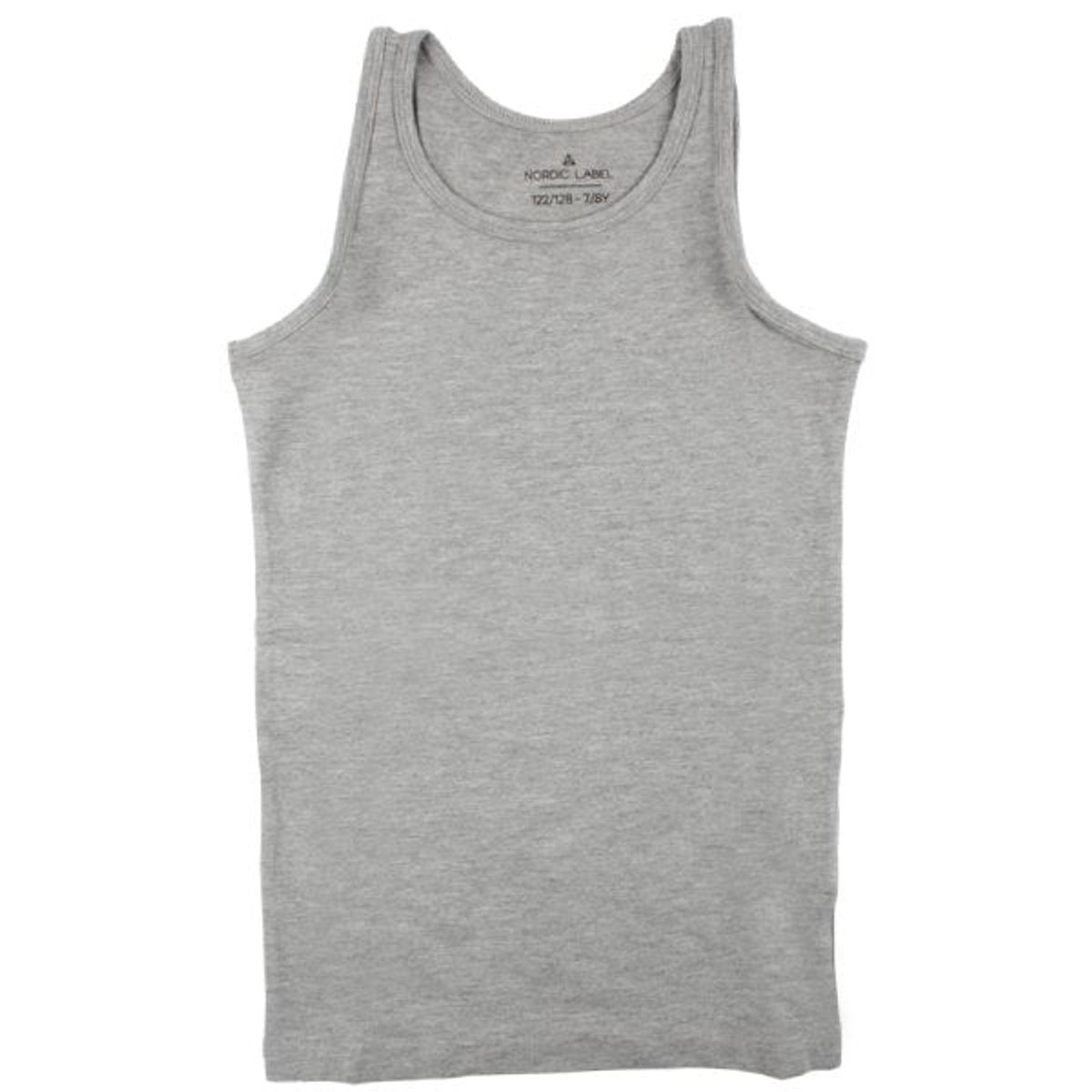 Nordic Label - Tanktop - Grey Melange - 110/116