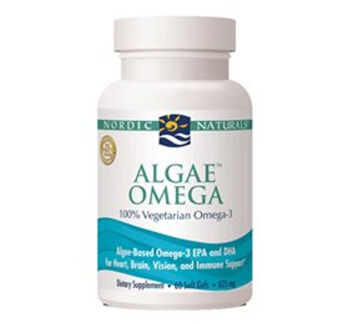 Nordic Naturals Algae Omega 3 &bull; 60 kap.