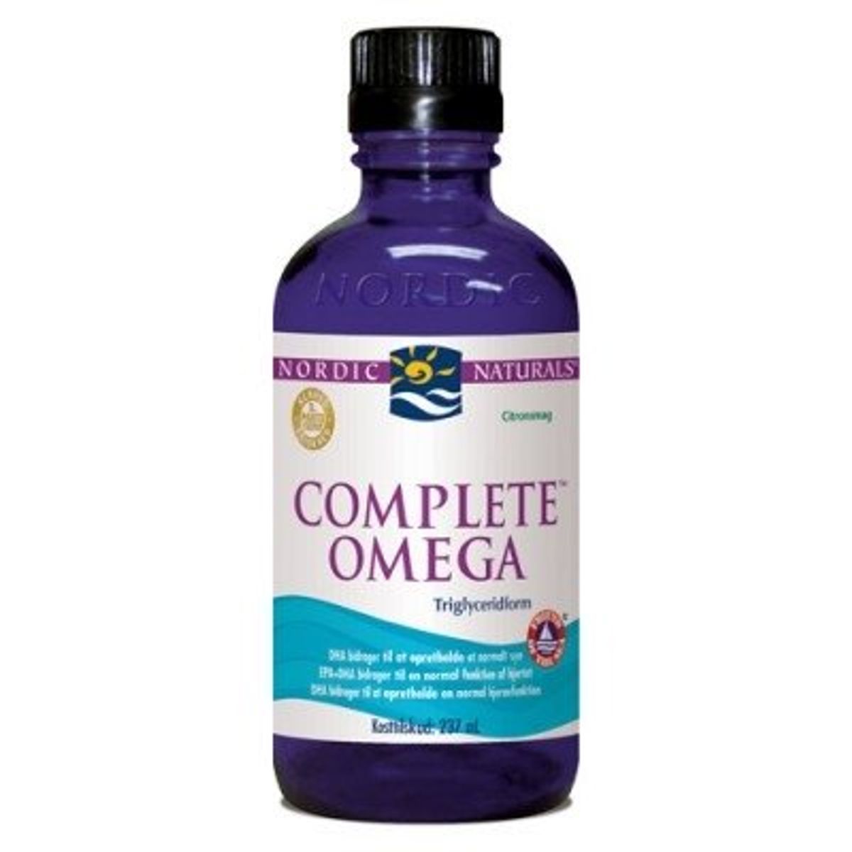 Nordic Naturals Omega 3-6-9 Complete flyd. m. citrussmag 237 ml.