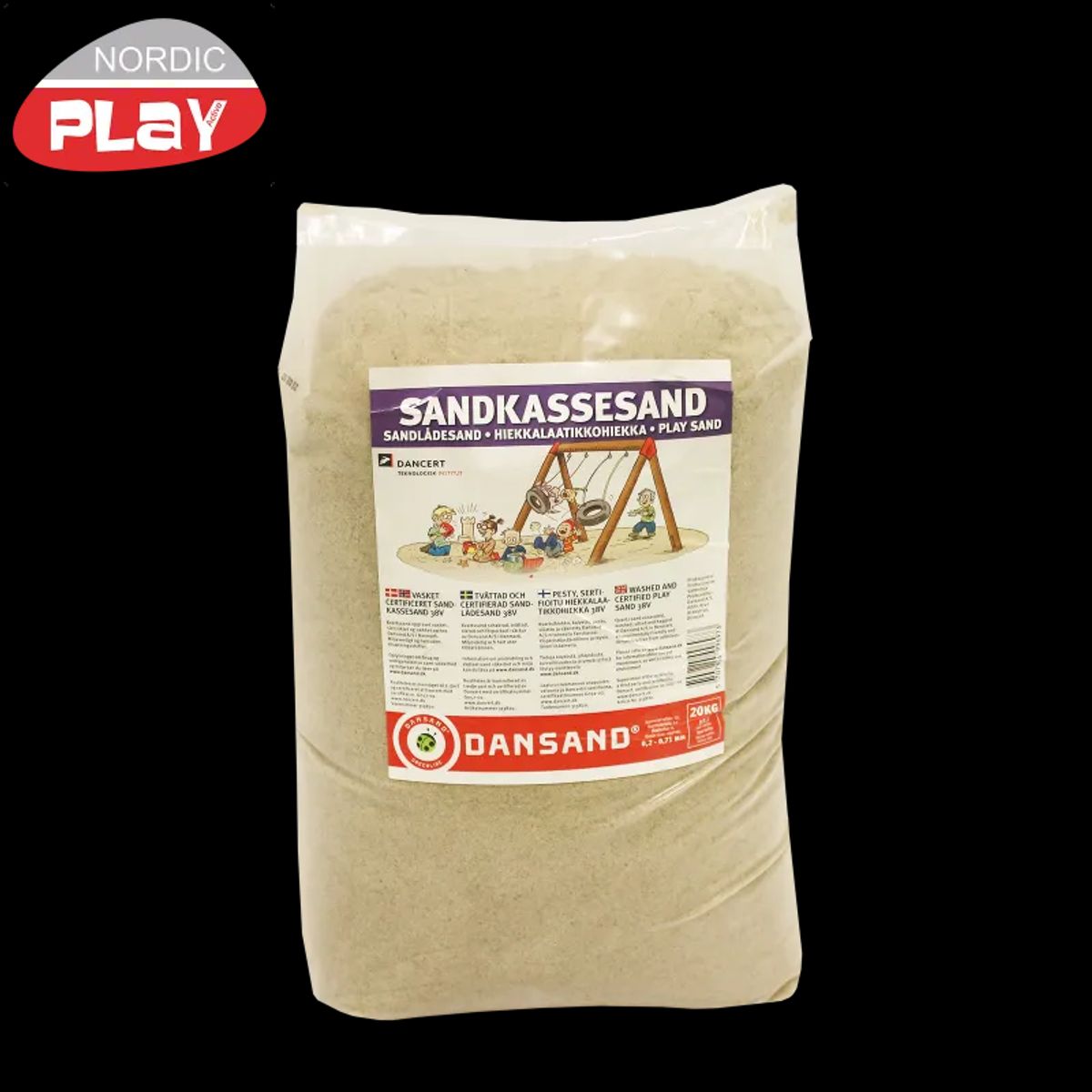 NORDIC PLAY Active sandkassesand 38V 240 kg - 805-724